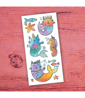 PiCO TATOO TATOUAGES TEMPORAIRES - LES CHATSIRÈNES
