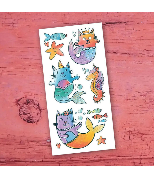 PiCO TATOO TATOUAGES TEMPORAIRES - LES CHATSIRÈNES