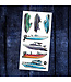 PiCO TATOO TATOUAGES TEMPORAIRES - LES BATEAUX ET LES MOTOMARINES