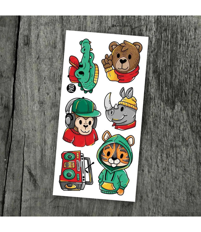 PiCO TATOO TATOUAGES TEMPORAIRES -  LA GANG DES COOLS