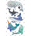 PiCO TATOO TATOUAGES TEMPORAIRES - LES DOUCES BALEINES