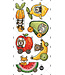 PiCO TATOO TATOUAGES TEMPORAIRES - LES VÉHICULES FRUITÉS