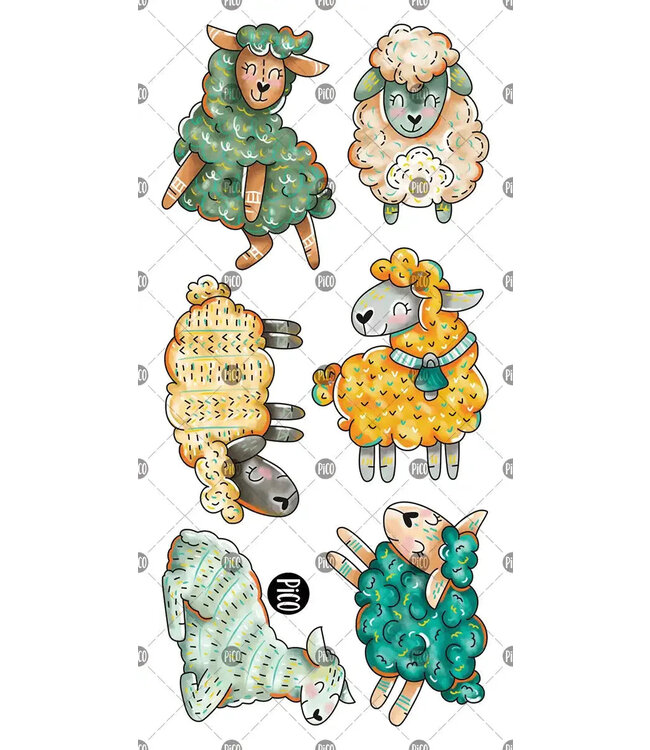 PiCO TATOO TATOUAGES TEMPORAIRES - LES DOUX MOUTONS