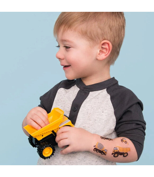 PiCO TATOO TATOUAGES TEMPORAIRES - VROUM LES CAMIONS !
