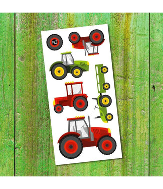 PiCO TATOO TATOUAGES TEMPORAIRES - LES TRACTEURS