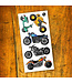 PiCO TATOO TATOUAGES TEMPORAIRES - AMOUR DE LA MOTO
