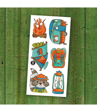 PiCO TATOO TATOUAGES TEMPORAIRES - CAMPING
