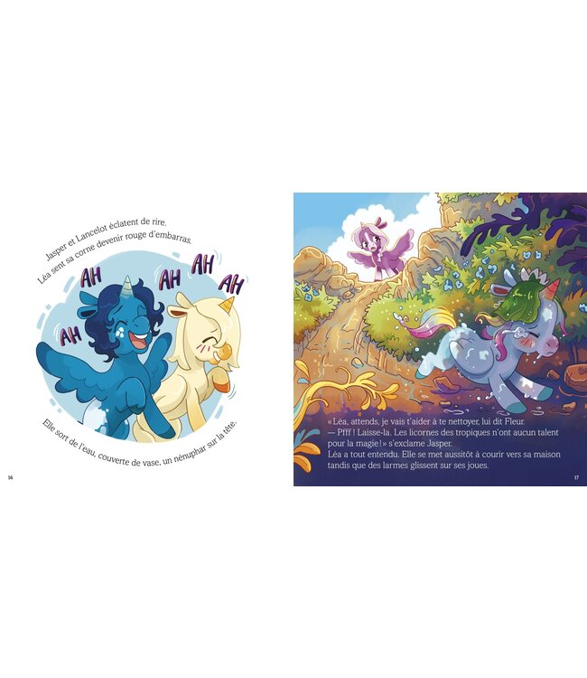 AUZOU LIVRE - LÉA LA LICORNE SE FAIT DES AMIS