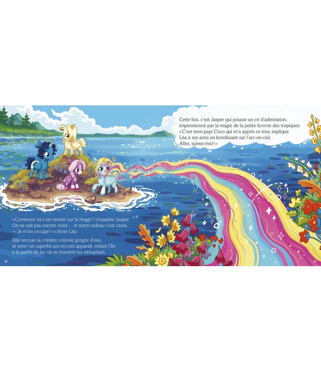 AUZOU LIVRE - LÉA LA LICORNE SE FAIT DES AMIS