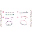 AUZOU COFFRET - MES BRACELETS PEACE & LOVE