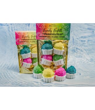 LA FABRIK BOMBE DE BAIN SURPRISE - CUPCAKES CONFETTI