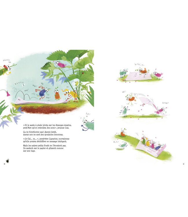 AUZOU LIVRE - UNE SURPRISE POUR LES PETITS POUFS