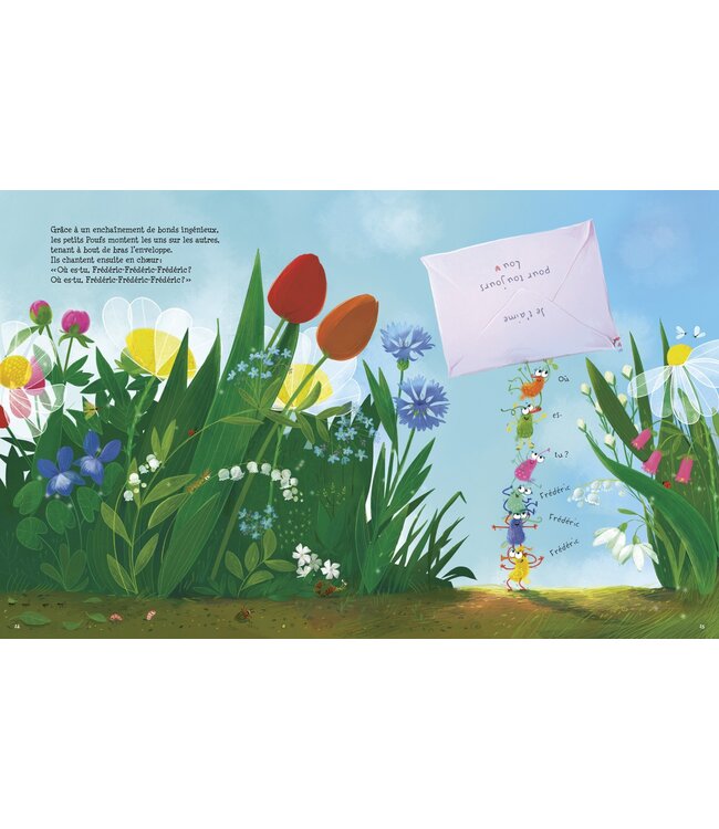 AUZOU LIVRE - UNE SURPRISE POUR LES PETITS POUFS