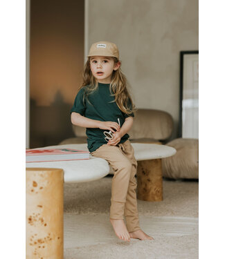 ZAK ET ZOÉ T-SHIRT EN BAMBOU - VERT COLLÉGIAL