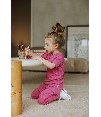 ZAK ET ZOÉ T-SHIRT EN BAMBOU - FUSCHIA