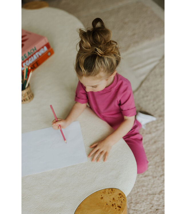 ZAK ET ZOÉ T-SHIRT EN BAMBOU - FUSCHIA