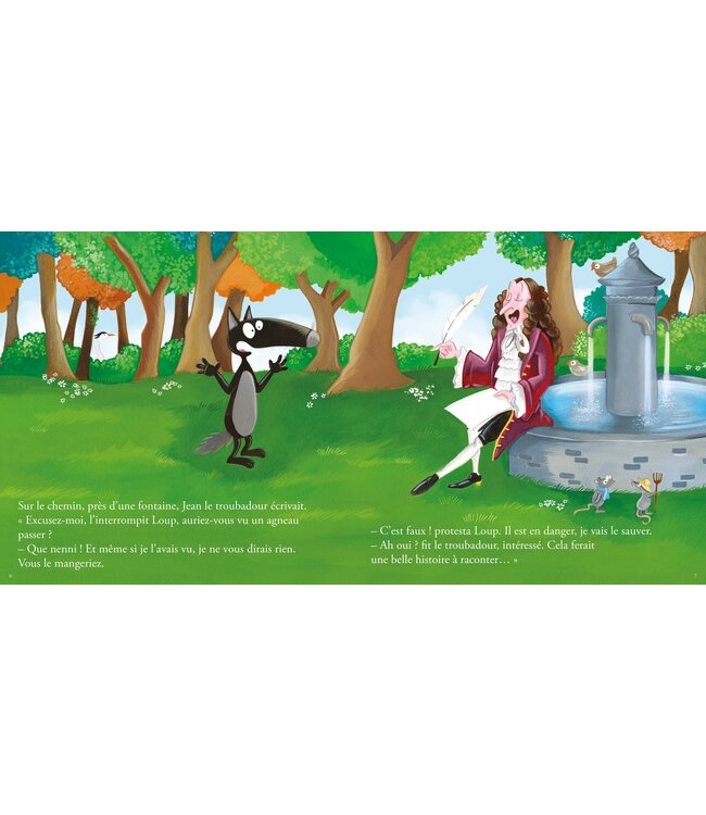 LIVRE - LE LOUP QUI SAUVAIT LES ANIMAUX