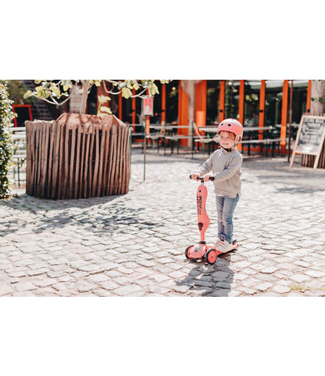 SCOOT AND RIDE CASQUE - XXS/S - PÊCHE