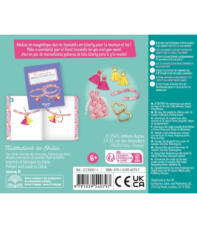 AUZOU COFFRET - DUO DE BRACELETS MÈRE-FILLE