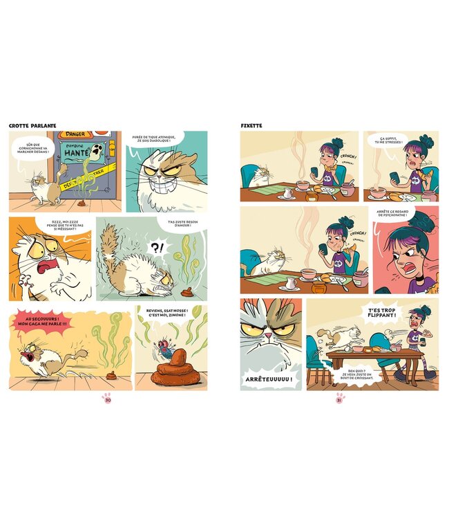 AUZOU LIVRE - CHAT MOCHE : j'AIME PAS MA FAMILLE