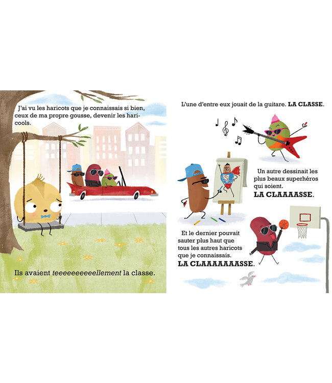 SCHOLASTIC LIVRE - LE POIS CHIC