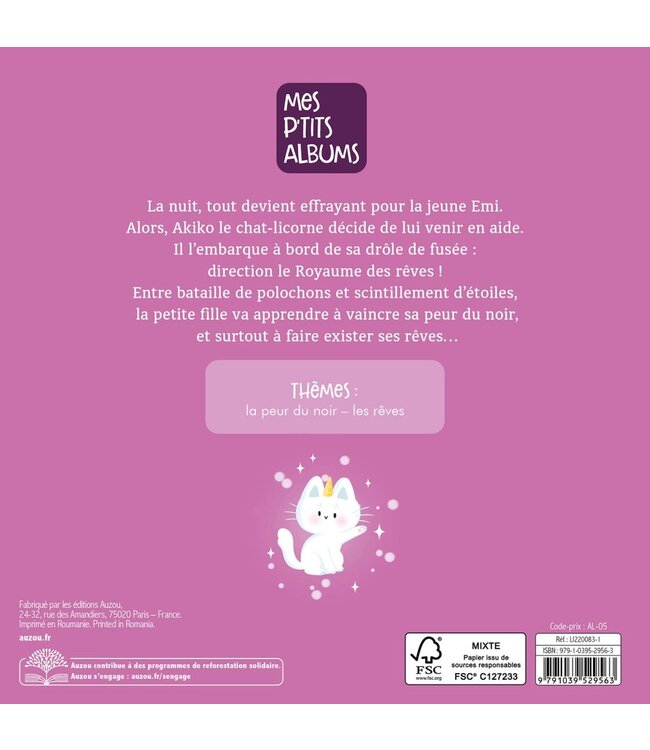 AUZOU LIVRE - AKIKO, UN RÊVE MERVEILLEUX