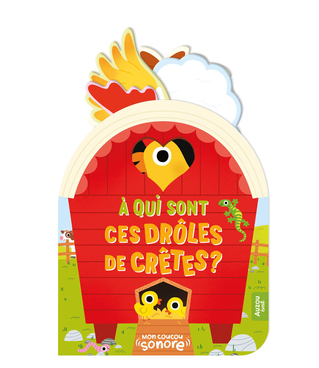 AUZOU LIVRE - À QUI SONT CES DRÔLES DE CRÊTES