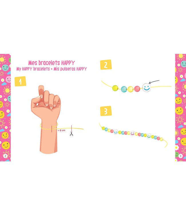 AUZOU COFFRET - MES BRACELET DU BONHEUR