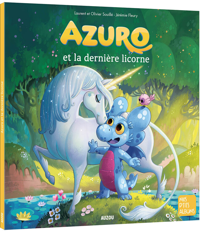 AUZOU LIVRE : AZURO ET LA DERNIÈRE LICORNE