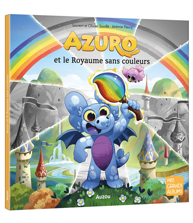 AUZOU LIVRE :  AZURO ET LE ROYAUME SANS COULEUR