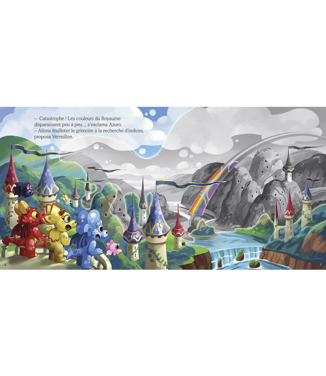 AUZOU LIVRE :  AZURO ET LE ROYAUME SANS COULEUR