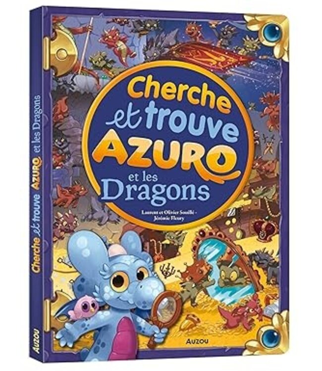 AUZOU CHERCHE ET TROUVE - AZURO ET LES DRAGONS