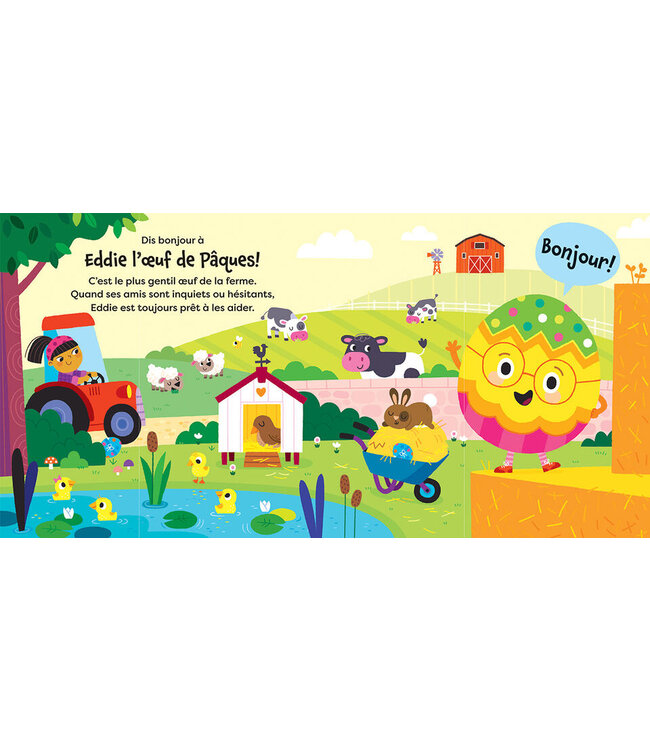 SCHOLASTIC LIVRE : EDDIE L'OEUF DE PÂQUES