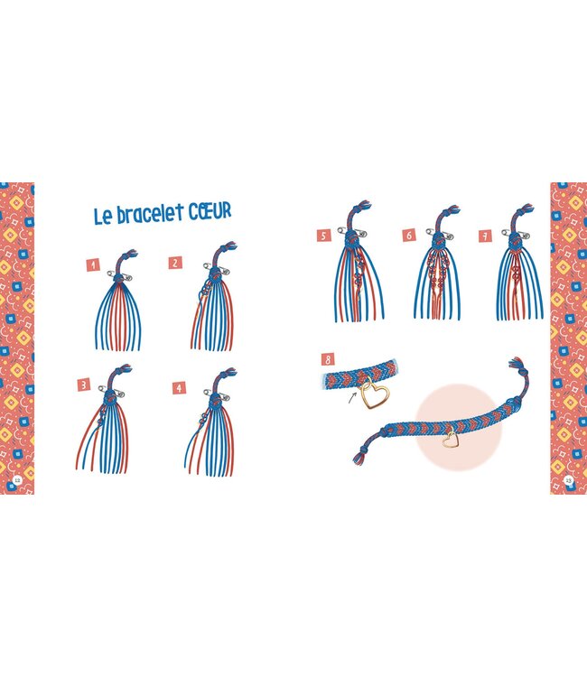 AUZOU BOÎTE À BIJOUX - MON ACCUMULATION DE BRACELET BRÉSILIENS