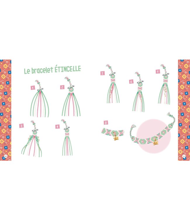 AUZOU BOÎTE À BIJOUX - MON ACCUMULATION DE BRACELET BRÉSILIENS