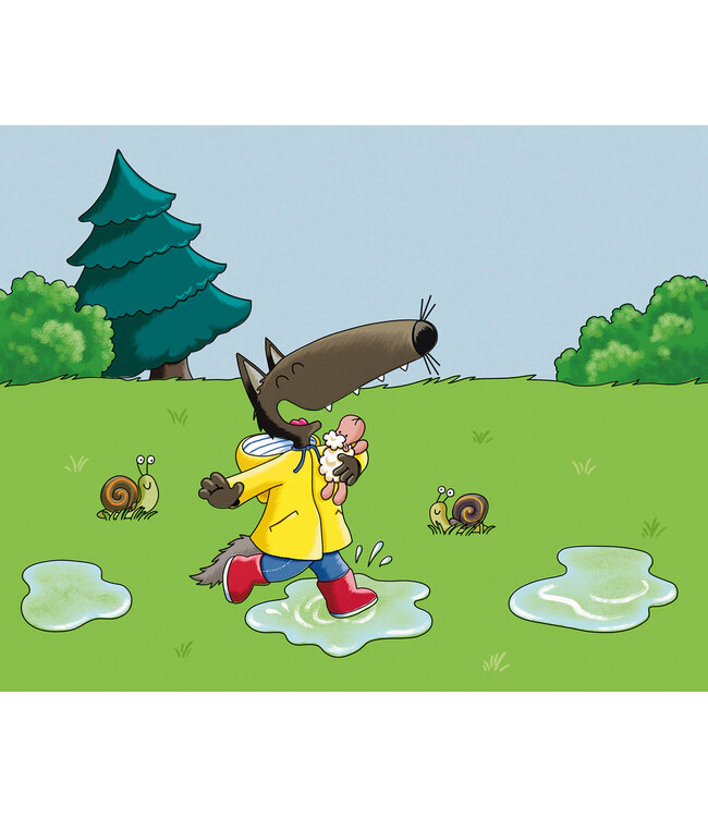 AUZOU PEINTURE MAGIQUE - P'TIT LOUP LA NATURE