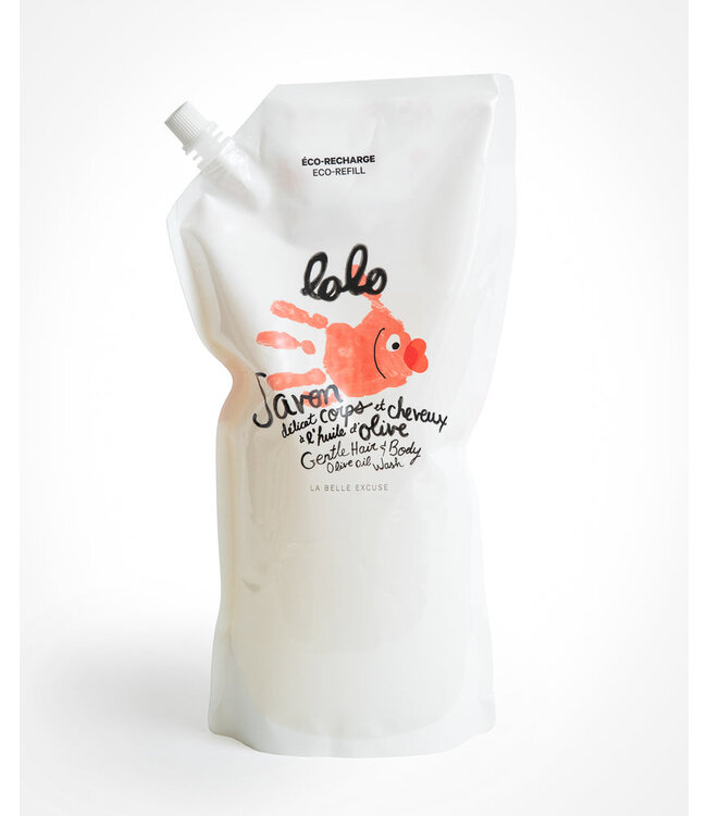 Lolo & Moi SAVON DÉLICAT CORPS ET CHEVEUX 1,5L