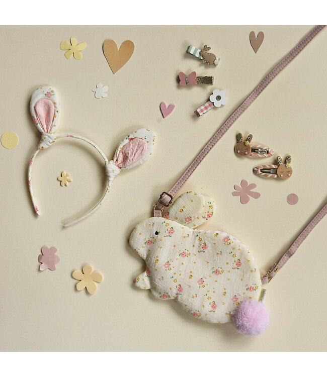 ROCKAHULA ENS.2 BARETTES - STRIPY BUNNY