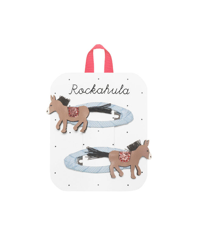 ROCKAHULA ENS.2 BARETTES - DONKEY DERBY