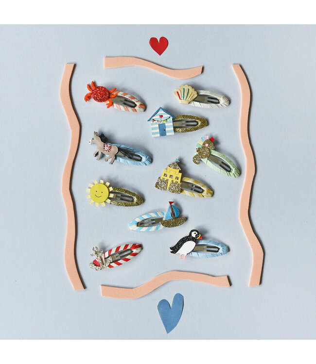 ROCKAHULA ENS.2 BARETTES - DONKEY DERBY