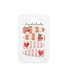 ROCKAHULA ENS.2 BARETTES - CHERRY STRIPE FABRIC