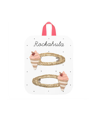 ROCKAHULA ENS.2 BARETTES - VERY CHERRY ICE CREAM