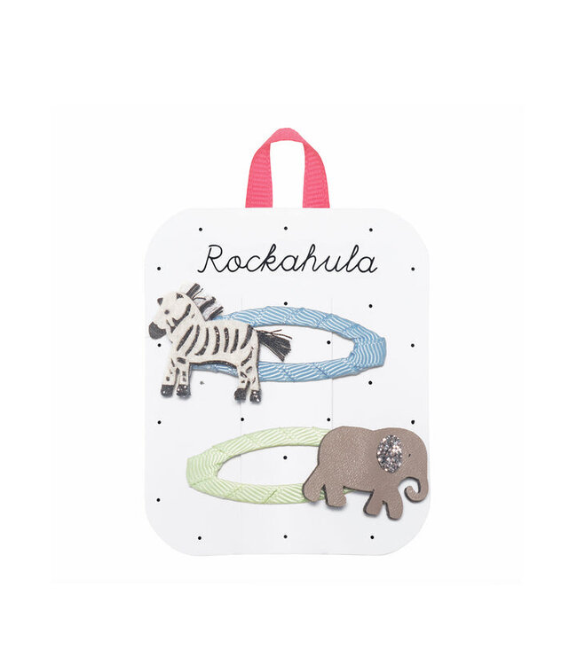 ROCKAHULA ENS.2 BARETTES - SAFARI FRIENDS