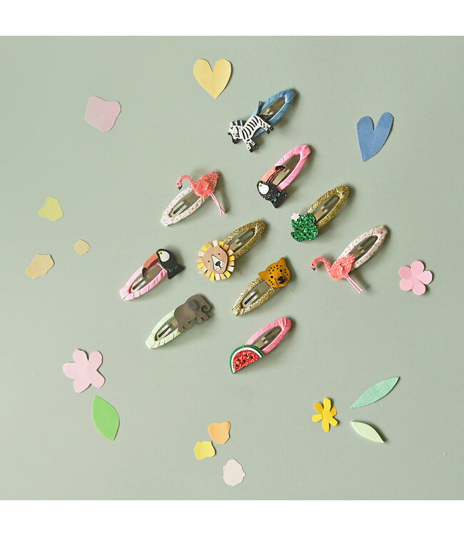 ROCKAHULA ENS.2 BARETTES - SAFARI FRIENDS