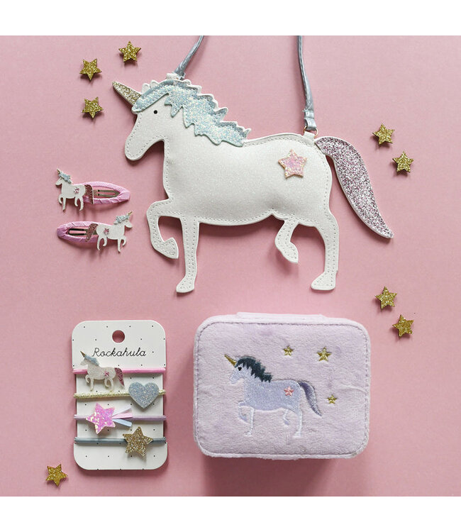 ROCKAHULA ENS.2 BARETTES - UNICORN
