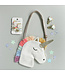 ROCKAHULA ENS.2 BARETTES - RAINBOW UNICORN
