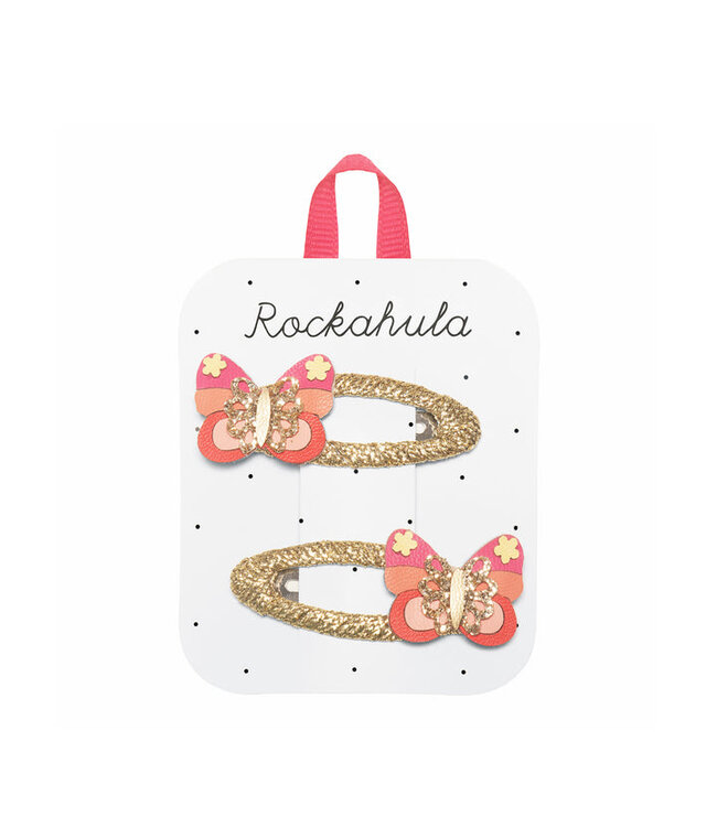 ROCKAHULA ENS. 2 BARRETTES - BELLA BUTTERFLY