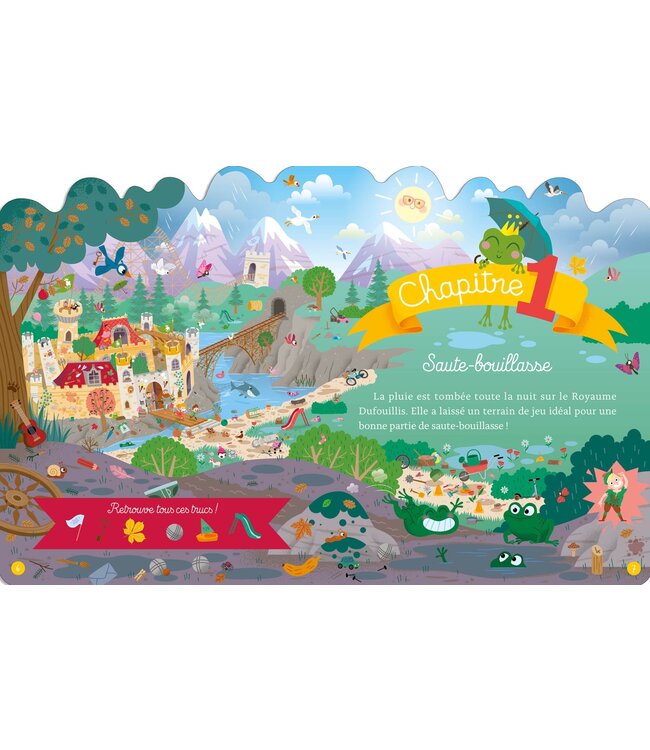 AUZOU LIVRE - MON ROYAUME DUBAZAR : MOUSSE À L'ABRIS !