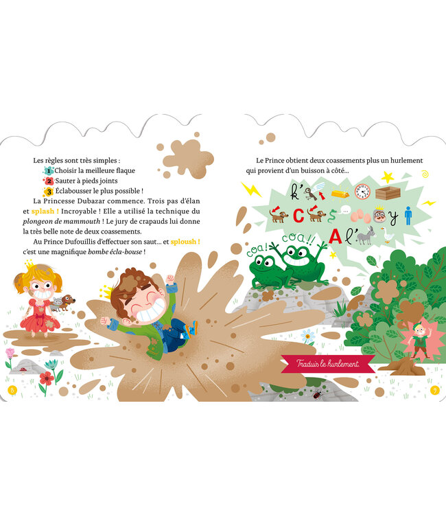 AUZOU LIVRE - MON ROYAUME DUBAZAR : MOUSSE À L'ABRIS !