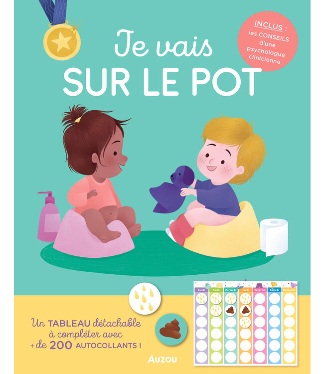 AUZOU LIVRE - JE VAIS SUR LE POT